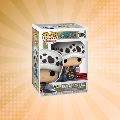 Funko Pop! One Piece Trafalgar Law Room Attack Vinyl Figure #1016 - Chase Funko Pop! One Piece Trafalgar Law Room Attack Vinyl Figure #1016 - Chase