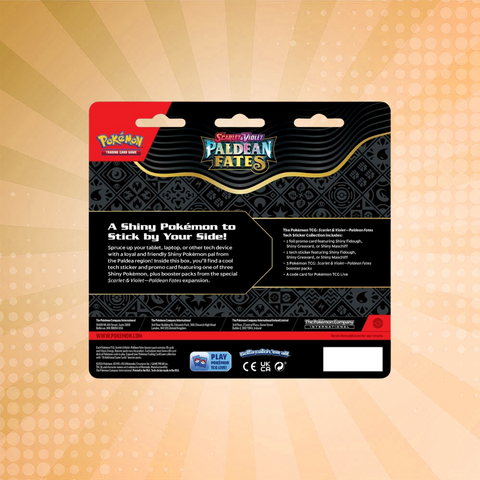 Pokémon TCG: Scarlet & Violet-Paldean Fates Tech Sticker Collection Pokémon TCG: Scarlet & Violet-Paldean Fates Tech Sticker Collection