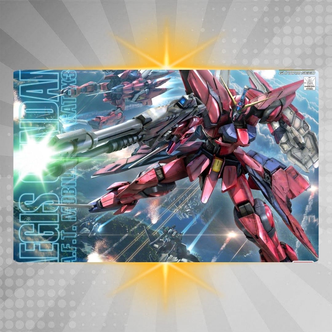 Gundam Seed Master Grade Aegis Gundam Z.A.F.T. Mobile Suit GAT-X303 1100 Model Kit Bandai Japan Gundam Seed Master Grade Aegis Gundam Z.A.F.T. Mobile Suit GAT-X303 1100 Model Kit Bandai Japan