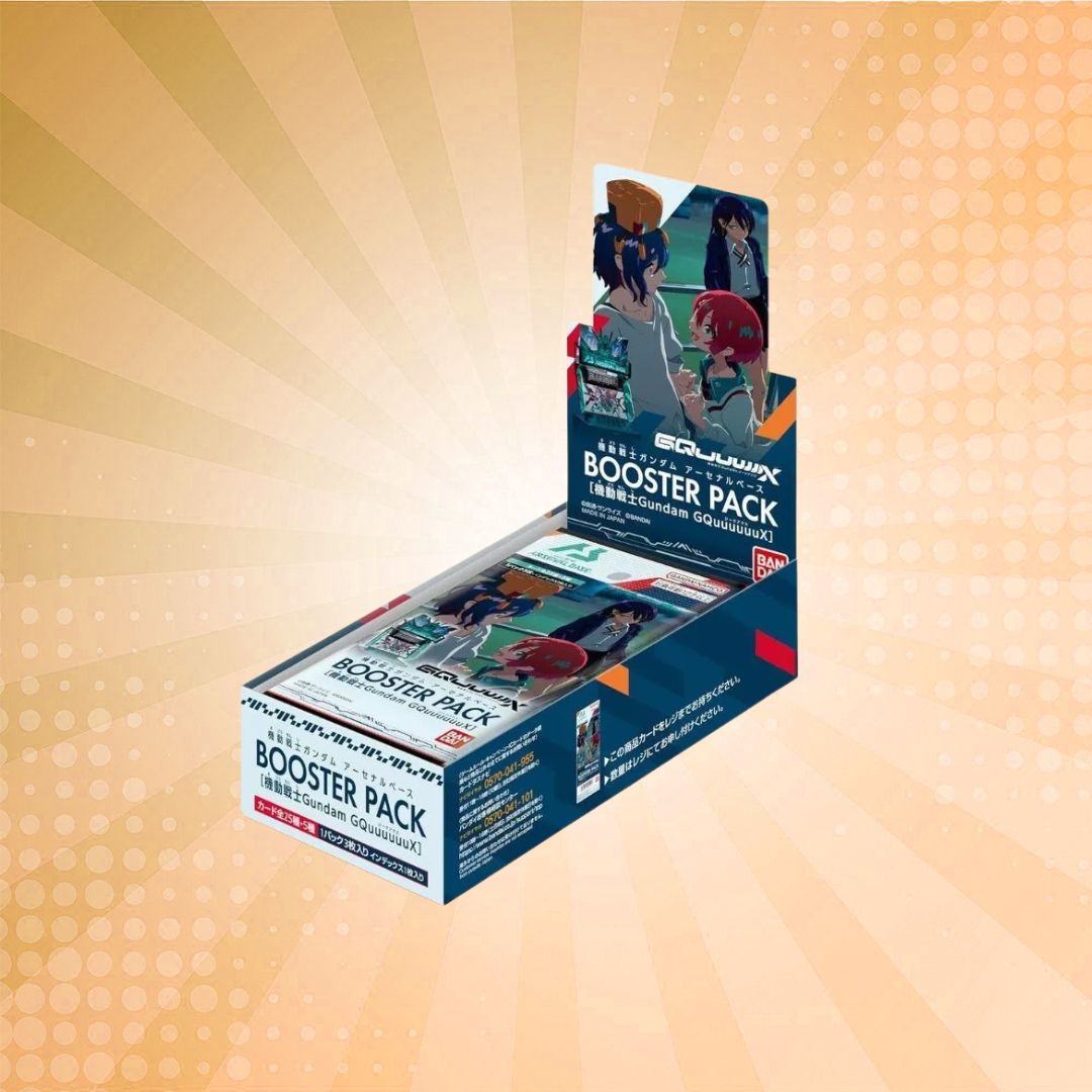 BANDAI Mobile Suit Gundam Arsenal Base GQuuuuuuX Booster Pack Box TCG JAPAN, 10 Box SET BANDAI Mobile Suit Gundam Arsenal Base GQuuuuuuX Booster Pack Box TCG JAPAN, 10 Box SET