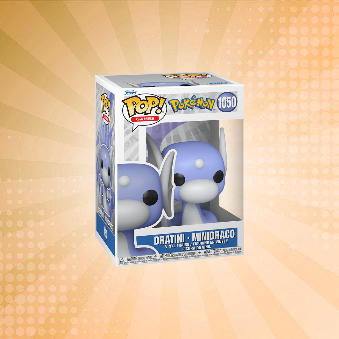 Funko Pop! Games: Pokemon - Dratini - Vinyl-Sammelfigur - Geschenkidee - Offizielle Handelswaren - Spielzeug Für Kinder und Erwachsene - Video Games Fans - Modellfigur Für Sammler und Display Funko Pop! Games: Pokemon - Dratini - Vinyl-Sammelfigur - Geschenkidee - Offizielle Handelswaren - Spielzeug Für Kinder und Erwachsene - Video Games Fans - Modellfigur Für Sammler und Display