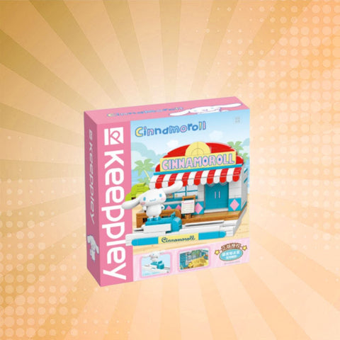 Keeppley Sanrio Street Scene Series - Cinnamoroll Summer Coconut Ice Dessert Shop Building Blocks Set Keeppley Sanrio Street Scene Series - Cinnamoroll Summer Coconut Ice Dessert Shop Building Blocks Set
