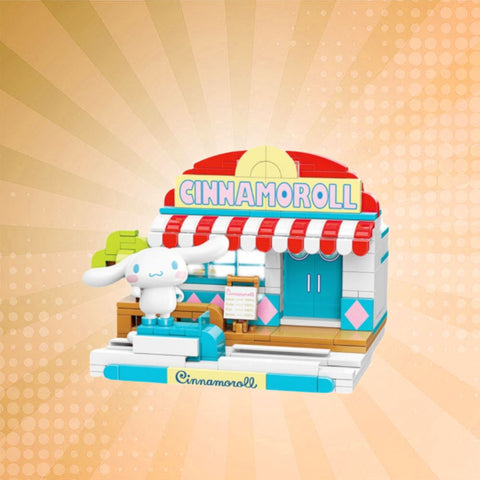 Keeppley Sanrio Street Scene Series - Cinnamoroll Summer Coconut Ice Dessert Shop Building Blocks Set Keeppley Sanrio Street Scene Series - Cinnamoroll Summer Coconut Ice Dessert Shop Building Blocks Set