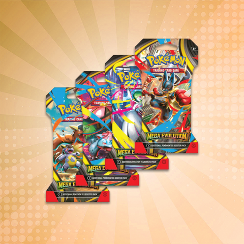 Pokémon TCG: Mega Evolution Sleeved Booster Pack Pokémon TCG: Mega Evolution Sleeved Booster Pack