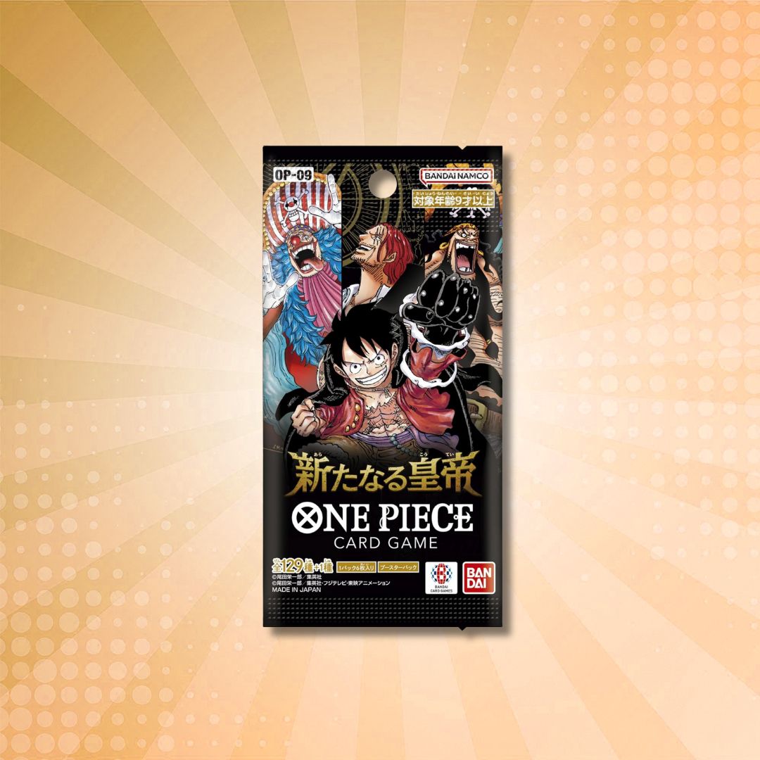 ONE PIECE Card Game OP-09 Emperors In The New World Booster Box - Japanese Version Factory Sealed ONE PIECE Card Game OP-09 Emperors In The New World Booster Box - Japanese Version Factory Sealed