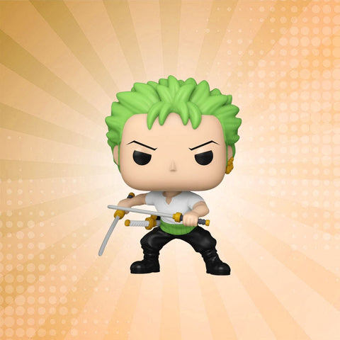 Funko Pop! One Piece Roronoa Zoro with Swords (2024) Vinyl Figure #1775 Funko Pop! One Piece Roronoa Zoro with Swords (2024) Vinyl Figure #1775