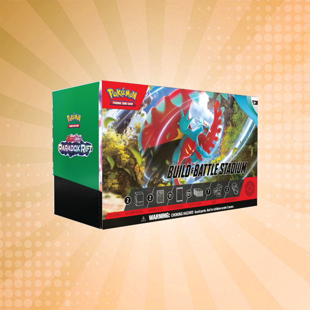 Pokmon TCG: Scarlet & Violet-Paradox Rift Build & Battle Stadium Magic Chest Pokmon TCG: Scarlet & Violet-Paradox Rift Build & Battle Stadium Magic Chest