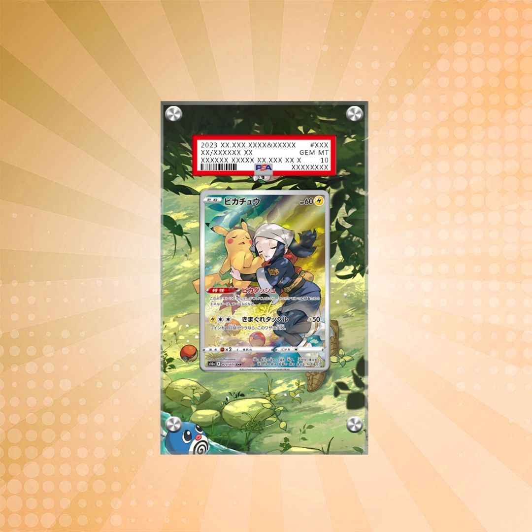 pokemon card protective case 60pcs Anime Figures Snorlax Gengar Sleeves Super Cute WS OPCG DTCG PTCG Trading Cards Shine screw it tight Card Armore Elite Trainer Box