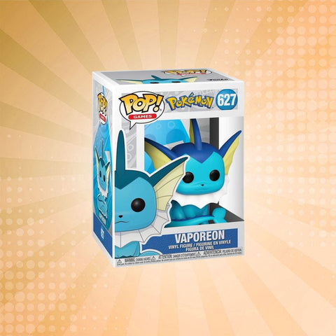 Funko Pop! Pokémon Vaporeon Vinyl Figure #627 Funko Pop! Pokémon Vaporeon Vinyl Figure #627