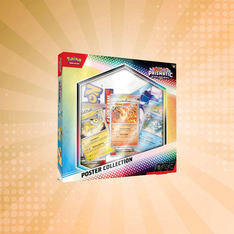 Pokémon TCG: Scarlet & Violet-Prismatic Evolutions Poster Collection Pokémon TCG: Scarlet & Violet-Prismatic Evolutions Poster Collection