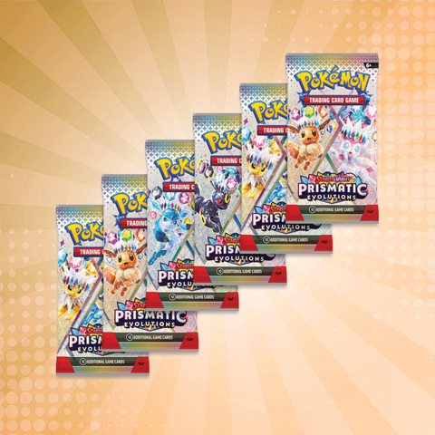 Pokémon TCG: Scarlet & Violet-Prismatic Evolutions Booster Pack (10 cards) Pokémon TCG: Scarlet & Violet-Prismatic Evolutions Booster Pack (10 cards)
