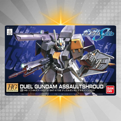 BANDAI Hobby HG 1/144 R02 Duel Gundam Assault Shroud BANDAI Hobby HG 1/144 R02 Duel Gundam Assault Shroud