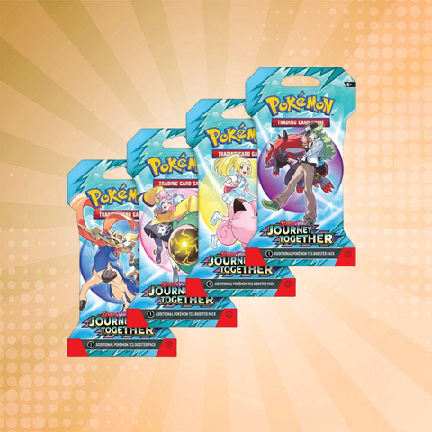 Pokémon TCG: Scarlet & Violet-Journey Together Sleeved Booster Pack (10 Cards) Pokémon TCG: Scarlet & Violet-Journey Together Sleeved Booster Pack (10 Cards)