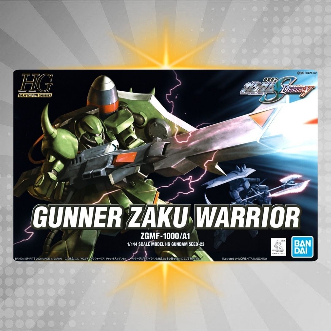 Bandai HGSEED 1/144 #23 Gunner Zaku Warrior Model Kit