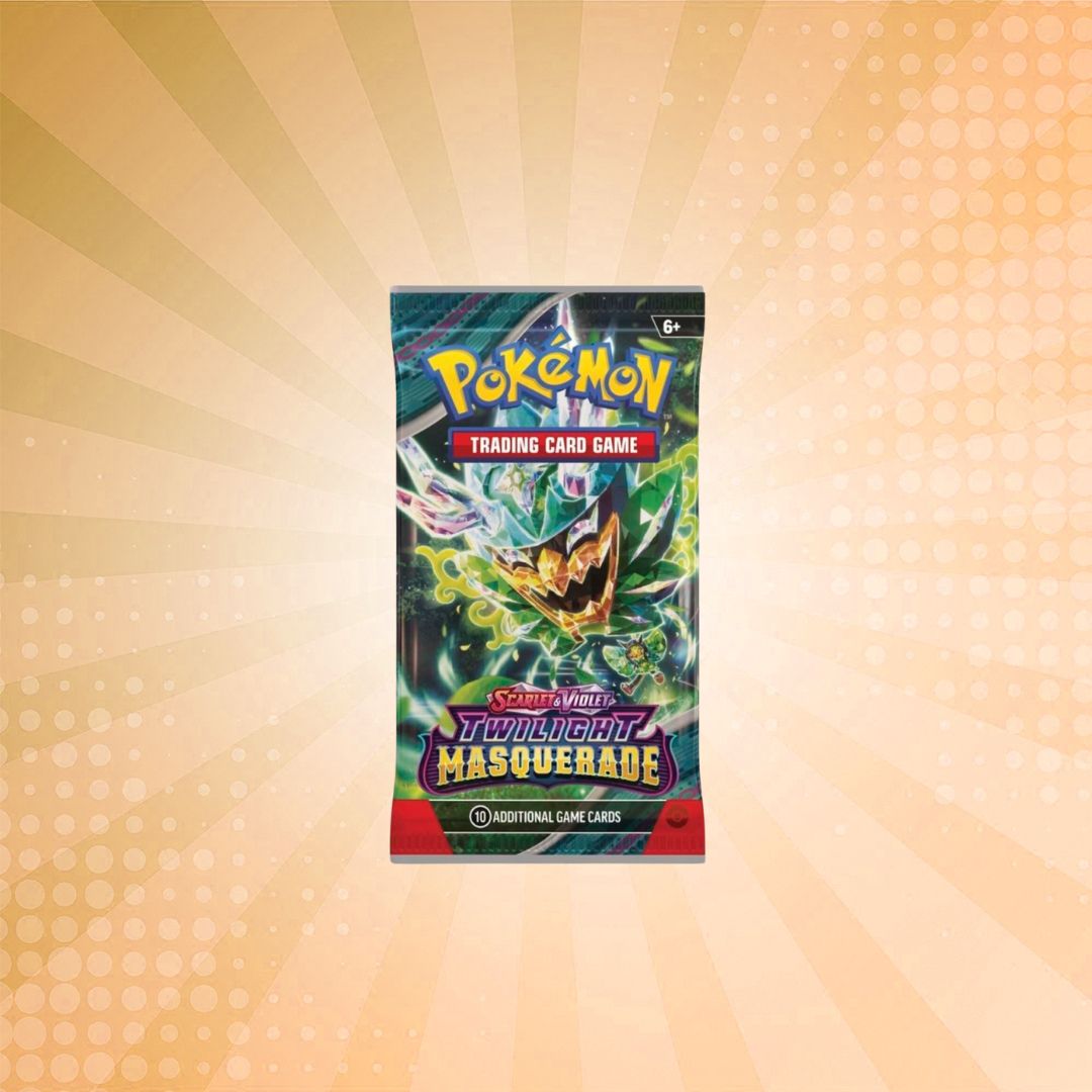 Pokémon TCG: Scarlet & Violet-Twilight Masquerade Booster Pack (10 Cards)