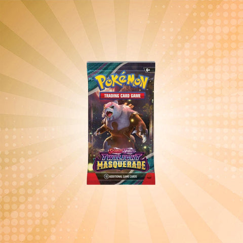 Pokémon TCG: Scarlet & Violet-Twilight Masquerade Booster Pack (10 Cards)