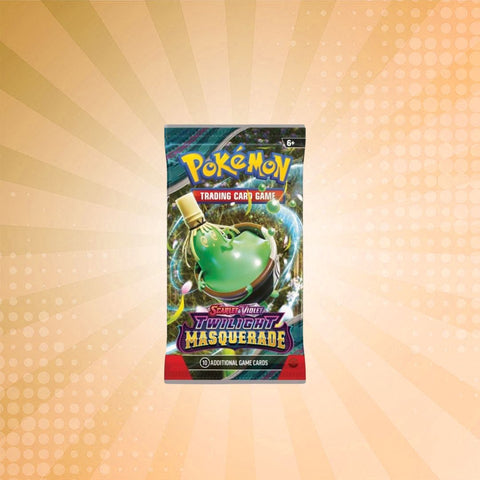 Pokémon TCG: Scarlet & Violet-Twilight Masquerade Booster Pack (10 Cards)