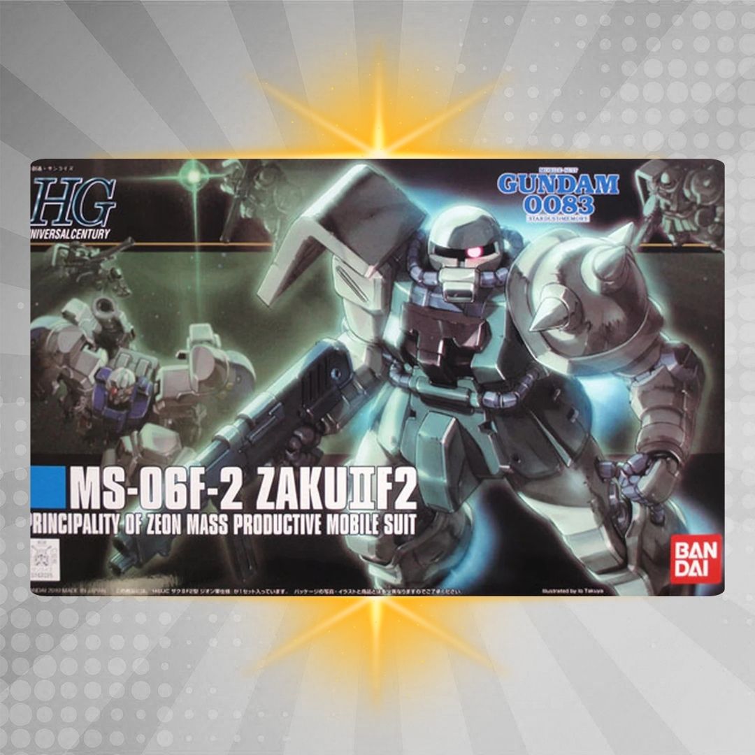 Bandai HGUC 1/144 #105 Zaku F2 ZEON Type Model Kit
