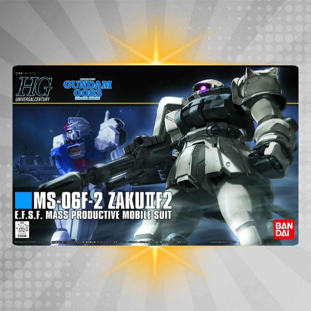 Bandai HGUC 1/144 #107 Zaku F2 Earth Federation Type Model Kit