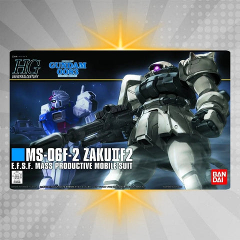 Bandai HGUC 1/144 #107 Zaku F2 Earth Federation Type Model Kit
