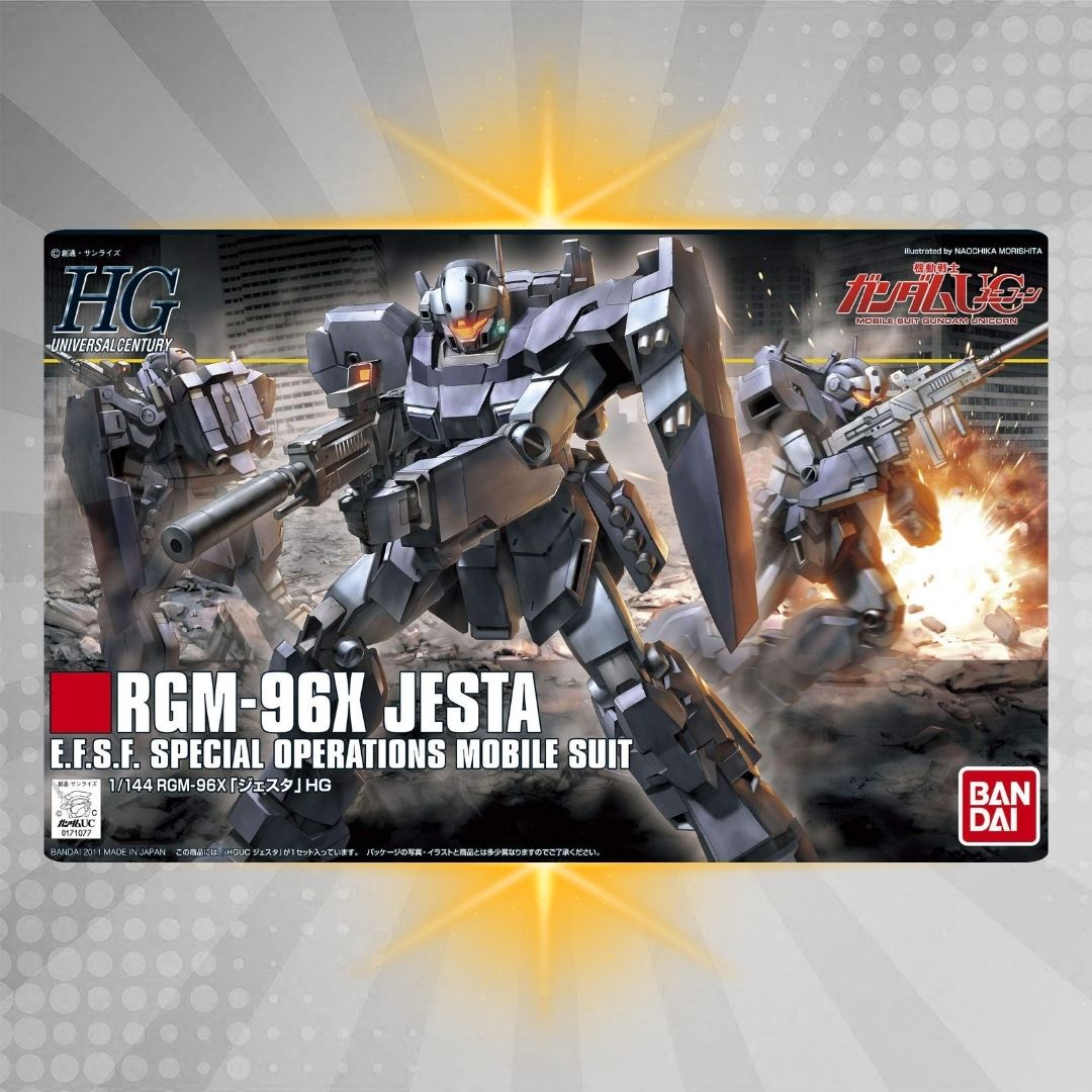 BANDAI Hobby HGUC 1/144 #130 Jesta – Magic Chest