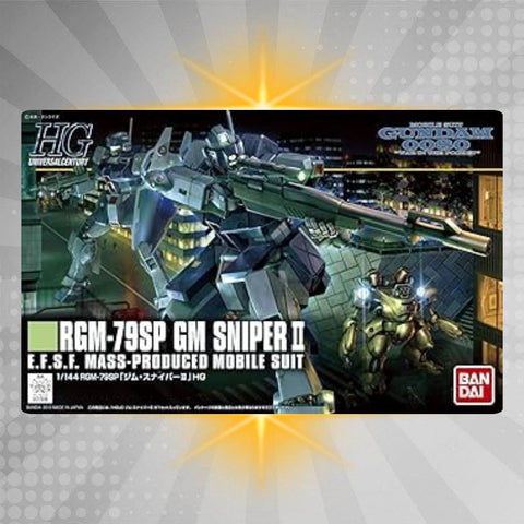 Bandai HGUC 1/144 #146 GM Sniper II Model Kit