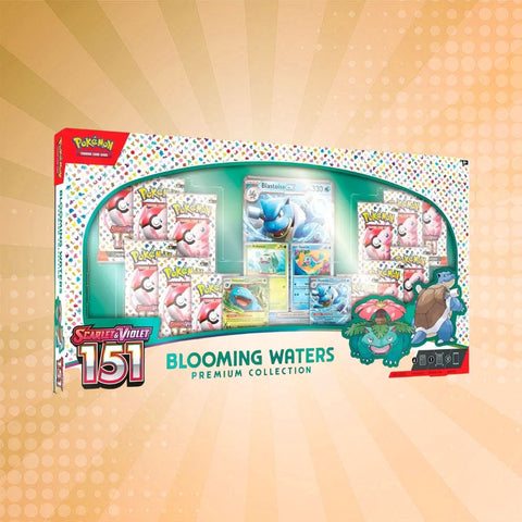 Pokémon TCG: Scarlet & Violet-151 Blooming Waters Premium Collection
