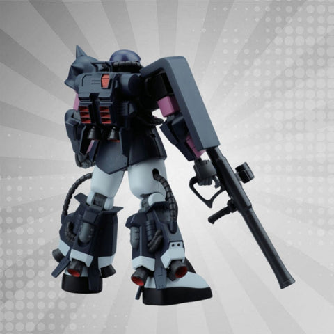 Bandai HGUC 1/144 #151 MS-06R-1A Zaku II Black Tristars Model Kit