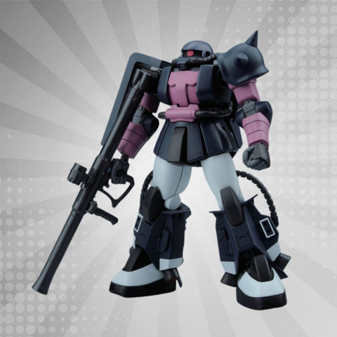 Bandai HGUC 1/144 #151 MS-06R-1A Zaku II Black Tristars Model Kit