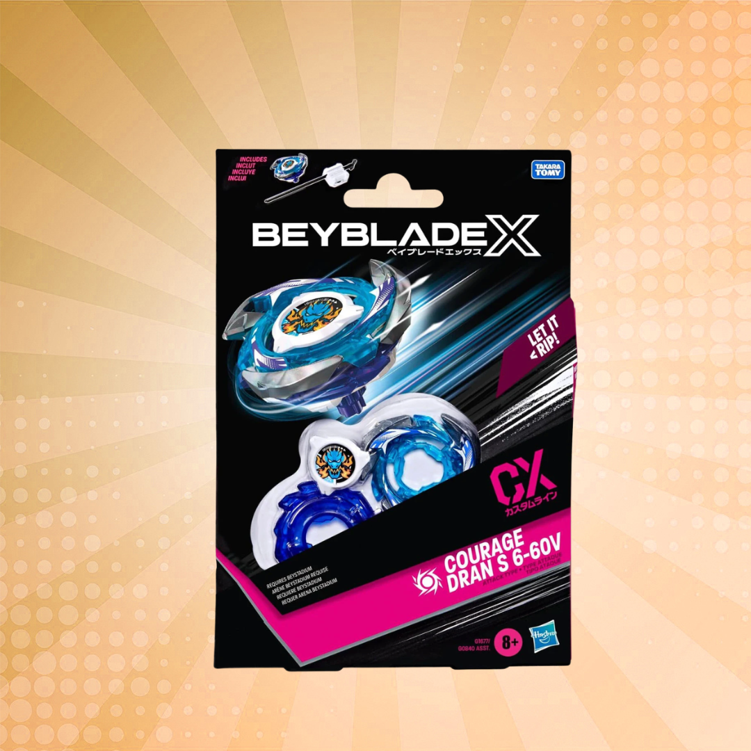 Hasbro Beyblade X CX-01 Courage Dran S 6-60V