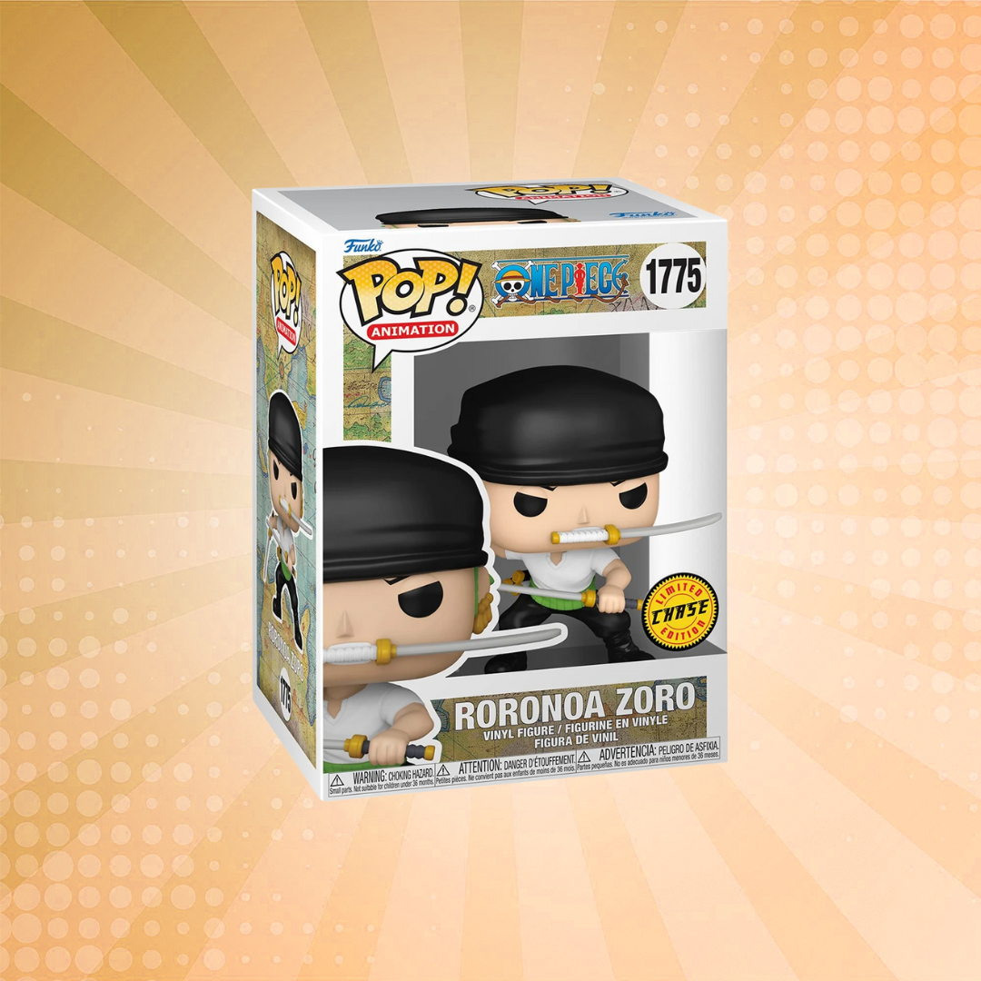 Funko Pop! One Piece Roronoa Zoro with Swords (2024) Vinyl Figure #1775-Chase