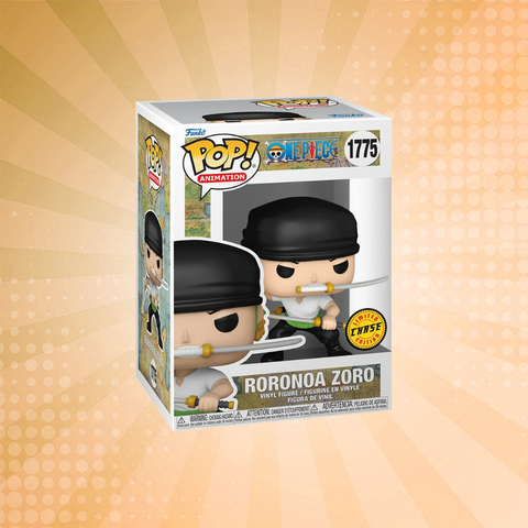 Funko Pop! One Piece Roronoa Zoro with Swords (2024) Vinyl Figure #1775-Chase