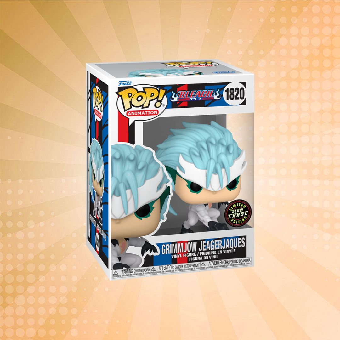 Funko Pop! Bleach Grimmjow Jeagerjaque Vinyl Figure #1820 - Chase