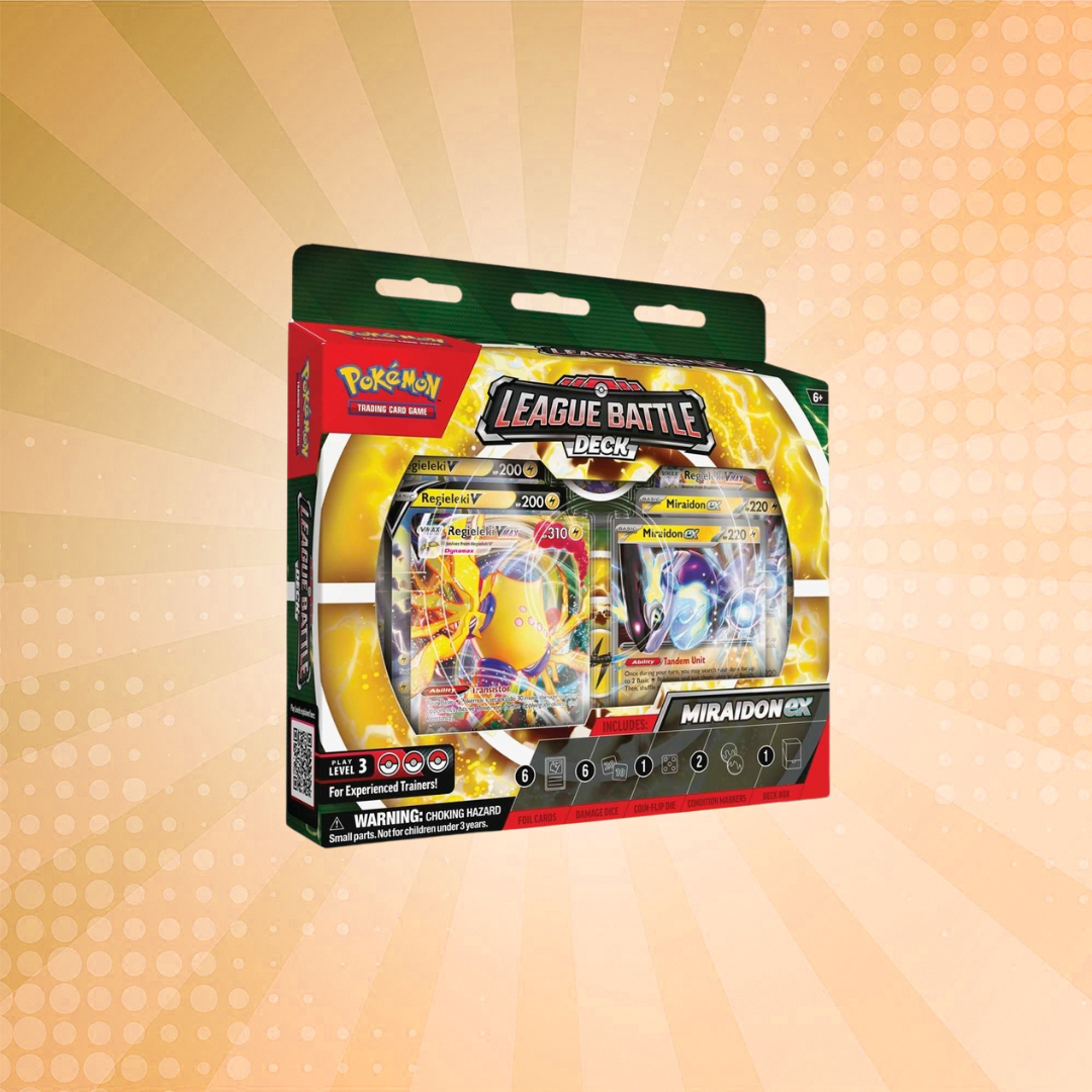 Pokémon TCG: Miraidon ex League Battle Deck