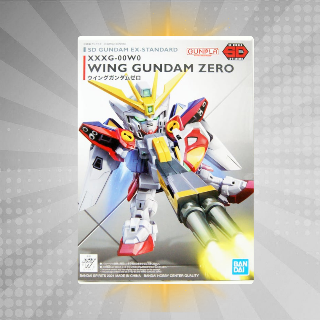 Bandai SD EX-Standard 018 Wing Gundam Zero Model Kit