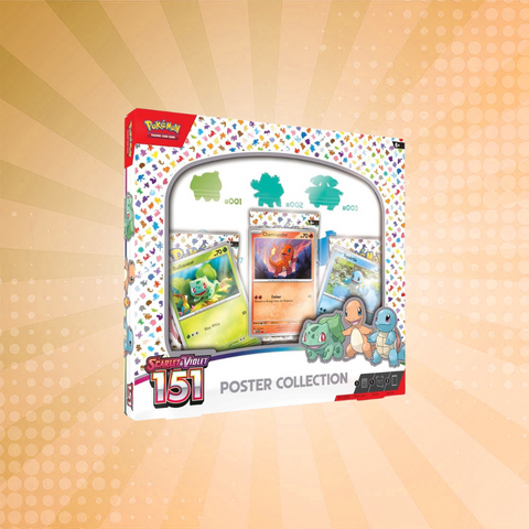 Pokémon TCG: Scarlet & Violet-151 Poster Collection