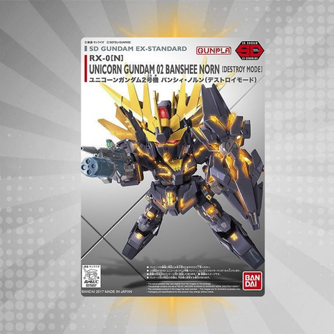 BANDAI Hobby EX-Standard 015 Unicorn Gundam 02 Banshee Norn (Destroy Mode)