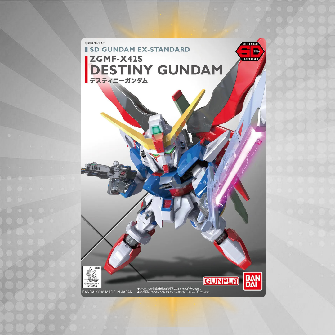 Bandai SD EX-Standard 009 Destiny Gundam Model Kit