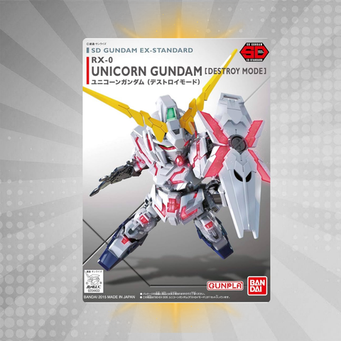 BANDAI Hobby EX-Standard 005 Unicorn Gundam (Destroy Mode)