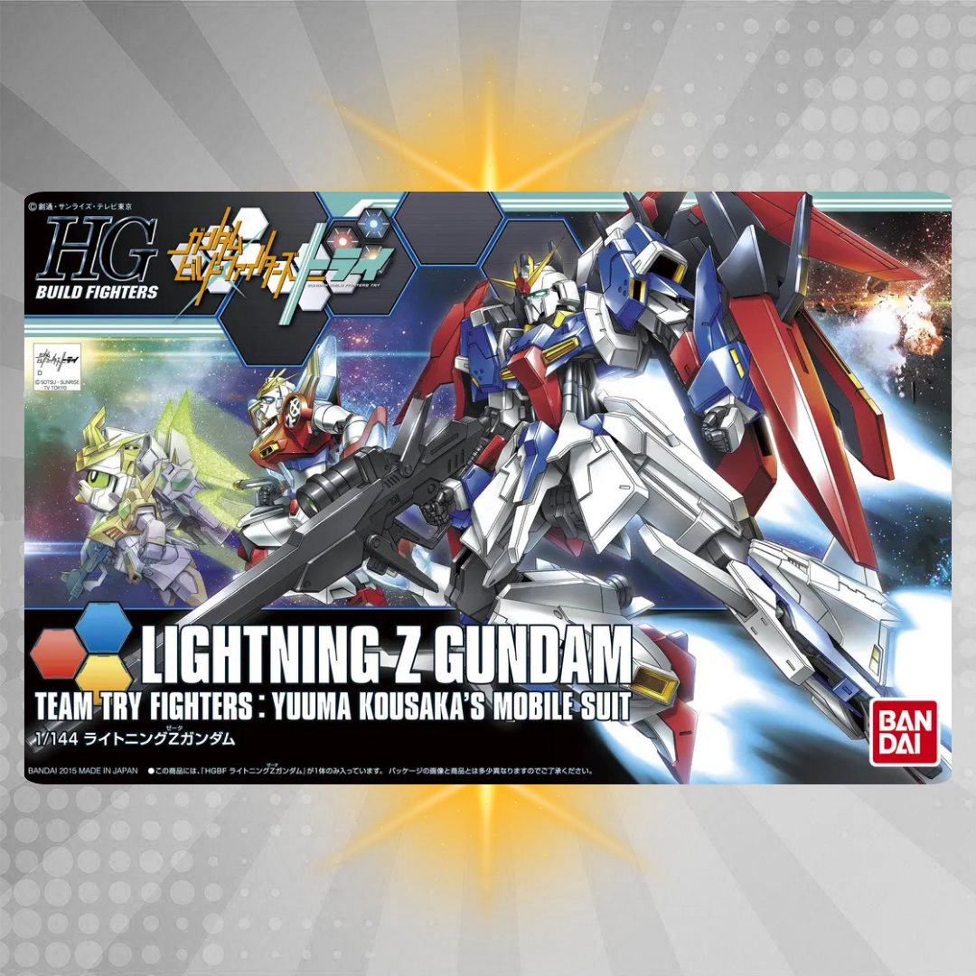BANDAI Hobby HGBF 1/144 Lightning Z Gundam