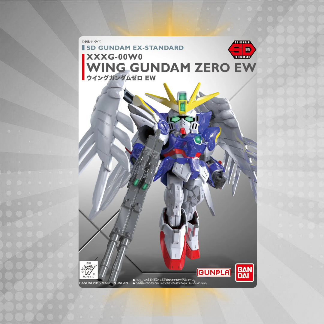 Bandai SD EX-Standard 004 Wing Gundam Zero EW Model Kit
