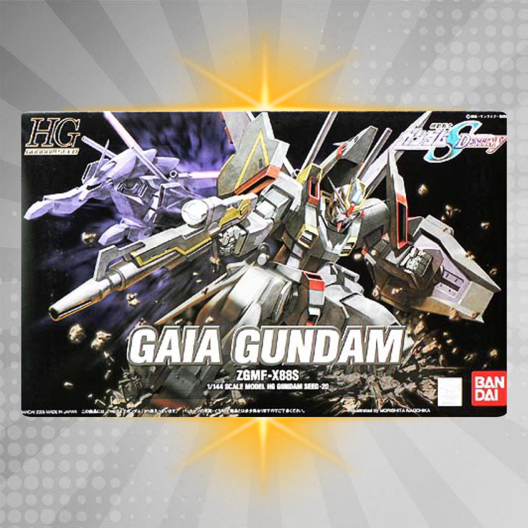 Bandai HGSEED 1/144 #20 ZGMF-X88S Gaia Gundam Model Kit