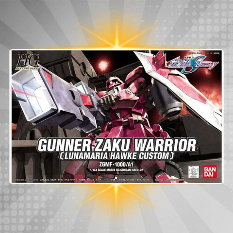 Bandai HGSEED 1/144 #22 Gunner Zaku Warrior (Lunamaria Hawke Custom) Model Kit