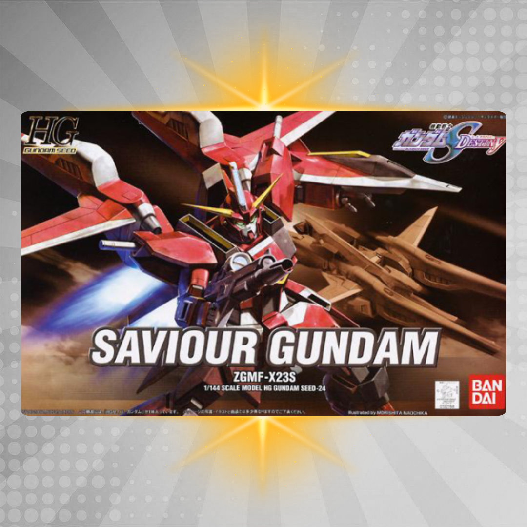 Bandai HGSEED 1/144 #24 ZGMF-X23S Savior Gundam Model Kit