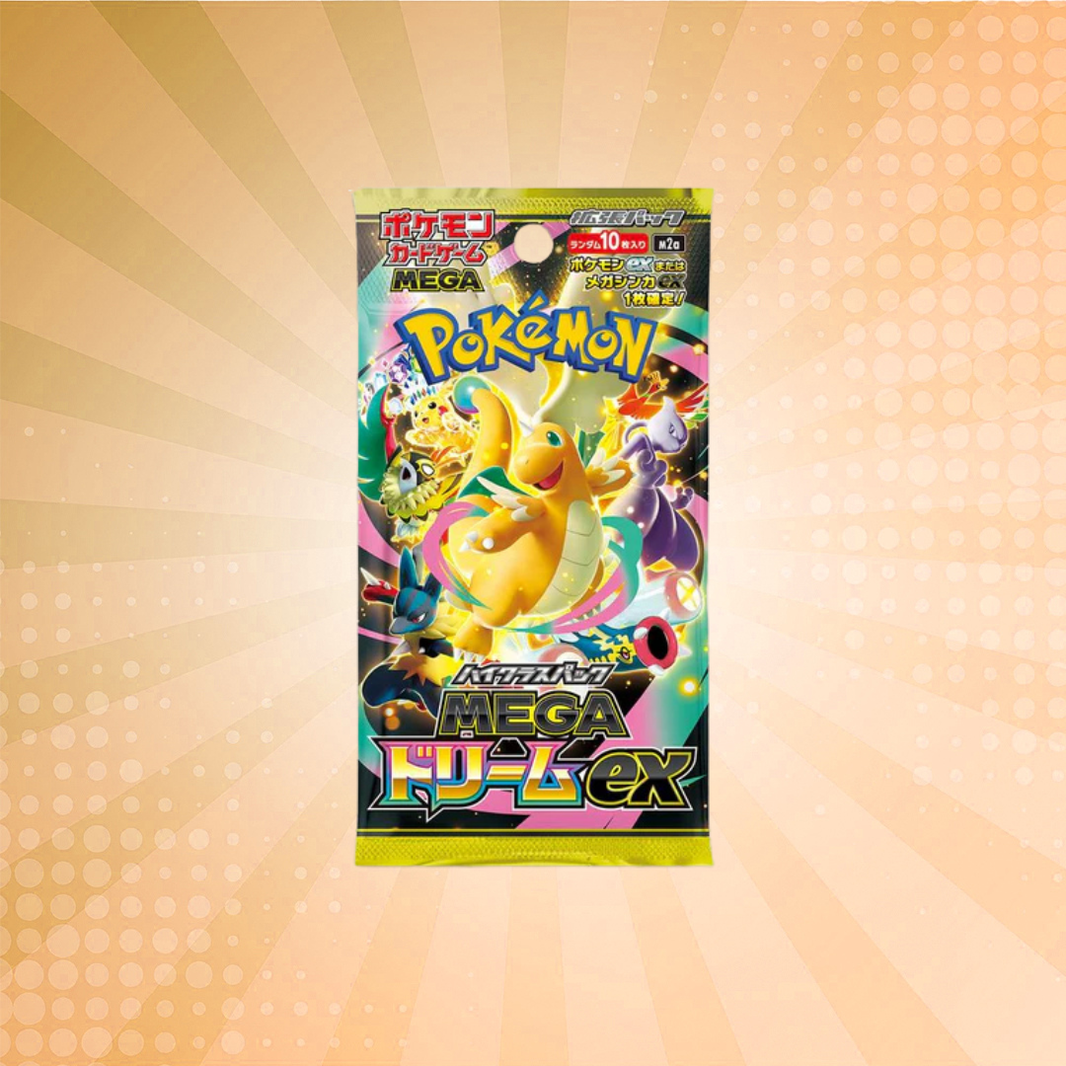 pokemon booster box ex Japanese Pokémon: Mega Dream ex Booster Pack – Magic Chest