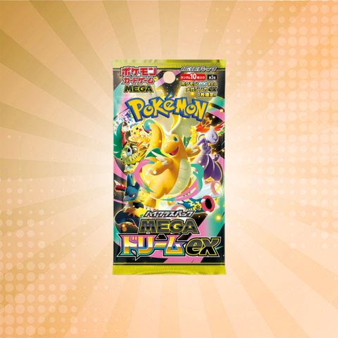 Japanese Pokémon: Mega Dream ex Booster Pack