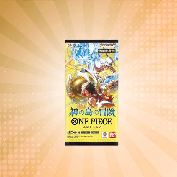 Japanese One Piece: OP-15 On the Island of the Gods Booster Pack
