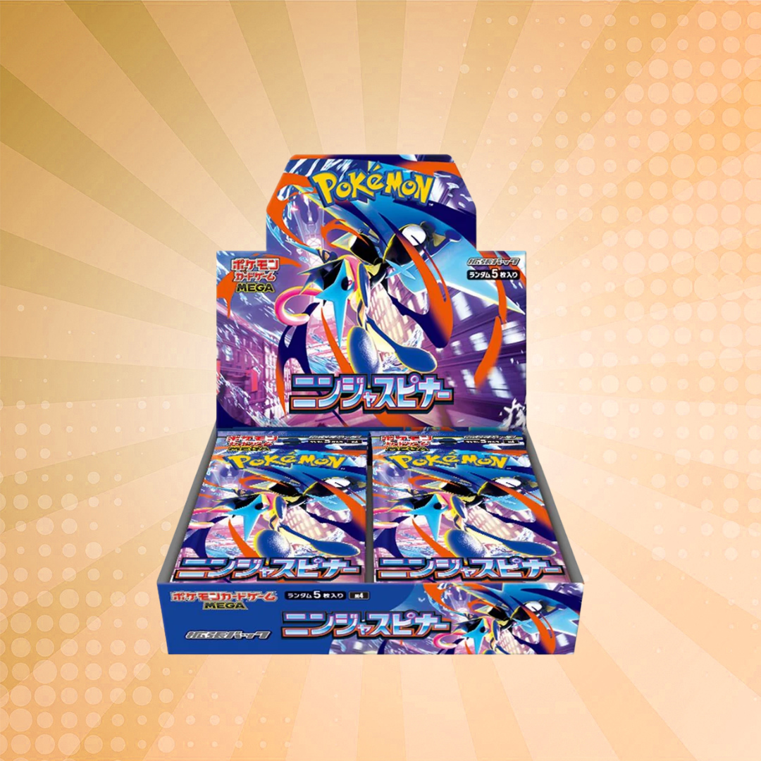 Japanese Pokémon:   Ninja Spinner Booster Box (30 Packs)
