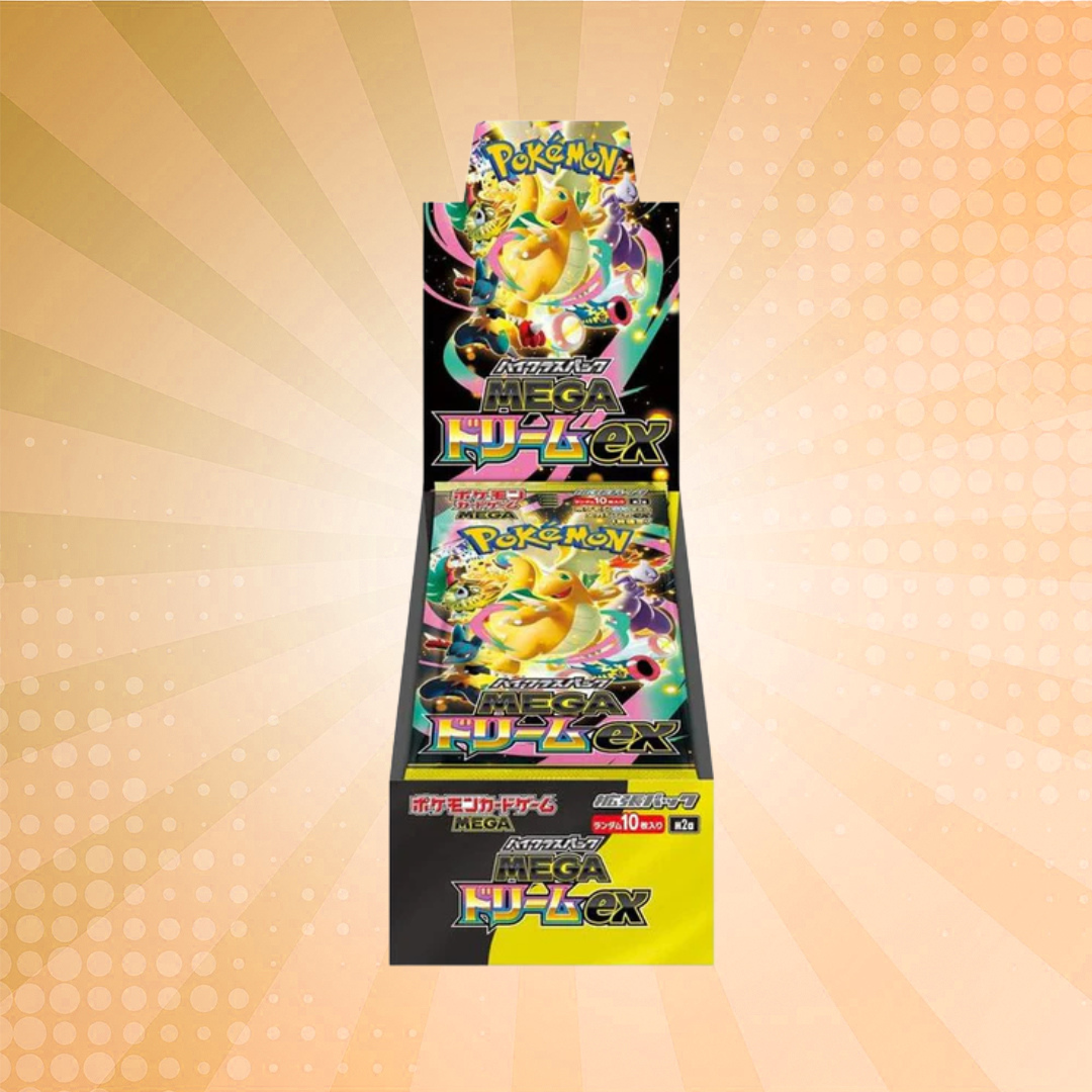 Japanese Pokémon: Mega Dream ex Booster Box