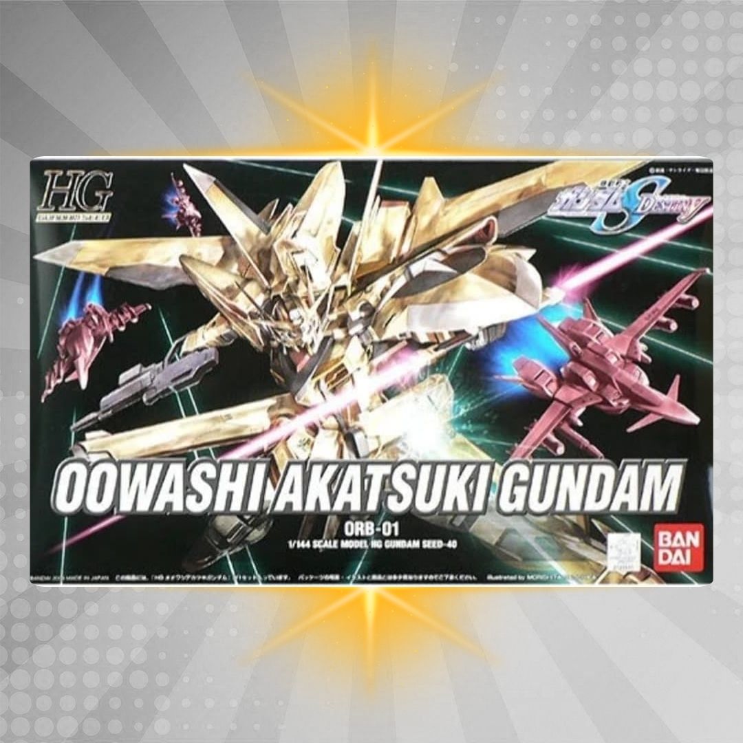 Bandai HGSEED 1/144 #40 Oowashi Akatsuki Gundam Model Kit